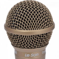 Microfone de Mão Dinâmico LS58 Champanhe LESON
