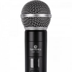 Microfone sem Fio de Mão UHF HSF-101 HARMONICS