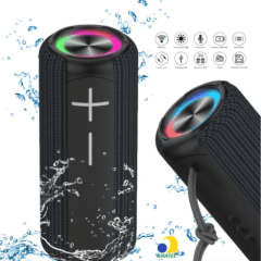 Caixa De Som Bluetooth 10W Resistente à Água IPX6 PretaKIMASTER - K450XP