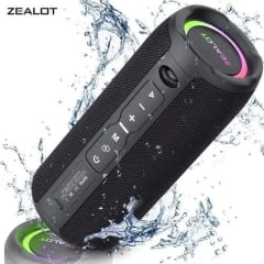 Caixa de Som Bluetooth 5.2 Zealot S49 Pro 20W IPX6 Resistente à Água Caixa de Som Bluetooth 5.2 Zealot S49 Pro 20W IPX6 Resistente à Água