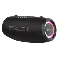 Caixa de Som Bluetooth 5.2 Zealot S87 80W IPX6 16000mAh