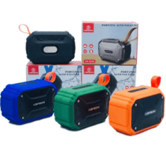 Caixa de som Bluetooth Alto Falante Portátil com Alça - KA-8508