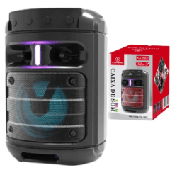 Caixa de Som Bluetooth Alto Falante Portátil USB Kapbom - KA-8900