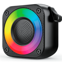 Caixa de Som Bluetooth Portátil 5W TWS com Led GRASEP - D-Y07