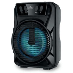 Caixa de Som Bluetooth Portátil com Rádio FM e USB GRASEP - D-S3155