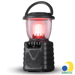 Caixa de Som Bluetooth Portátil Luz Estilo Lampião GRASEP - D-3149