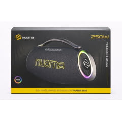 Caixa de Som Bluetooth Premium Nuoma NM-AIP603 Boombox 250W RMS Caixa de Som Bluetooth Premium Nuoma NM-AIP603 Boombox 250W RMS
