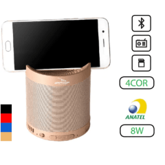 Caixa De Som Bluetooth Q3 Portátil Usb/Sd/Fm Grasep - D-Q3