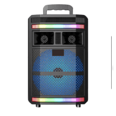 Caixa de Som Bluetooth Super Bass LED TWS XTRAD - QS829