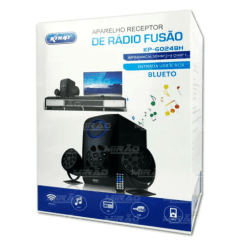 Caixa de Som Com Sub Bluetooth 14w Knup - KP-6024BH