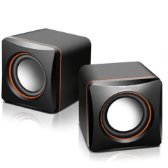 Caixa de Som Mini Digital Speaker para Computador e Notebook - YST-1018(D-02A)