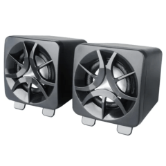 Caixa de Som Multimídia 2.0 3W Estéreo Usb - KP-R0817