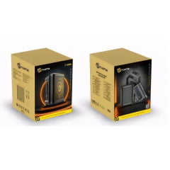Caixa de Som Nuoma NM-ZY801 400W Bluetooth USB TWS AUX com 2 Microfones