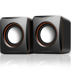 Caixa de Som Padrão Usb P2 Speaker para PC e Notebook - D-02A Reling