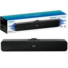 Caixa de Som para PC Multimídia 6W Usb KNUP - KP-RO801