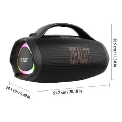 Caixa de Som Zealot S98 Boombox 3 Bluetooth 5.3 160W