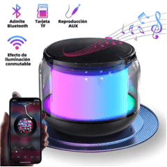 Caixa Som Bluetooth Alto Falante Potente Led Altomex AL-8370
