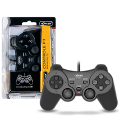Controle Joystick para PS2 DualShock com Fio KNUP - KP-GM014