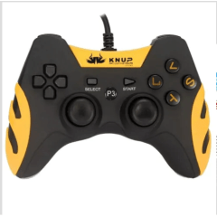 Controle Joystick para Video Game Ps3 e PC com Fio Usb Knup - KP-4040