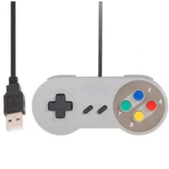 Controle Joystick Usb Super Snes Knup - KP-3124