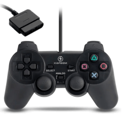Controle Ps2 com Fio Dualshok Analogico KAPBOM - KAP-2Y