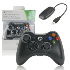 Controle sem Fio para X360 e PC com Receptor Wireless 2.4G KAPBOM - KAP-360WW