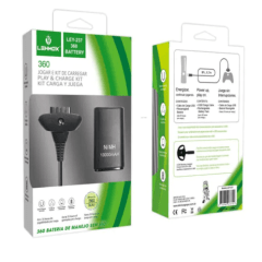 Kit Bateria e Carregador para Controle X-360 Play and Charge - LEY-237