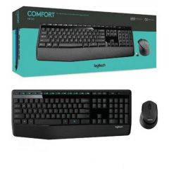 Kit Teclado e Mouse Sem Fio Logitech MK345 ABNT2 Preto Kit Teclado e Mouse Sem Fio Logitech MK345 ABNT2 Preto