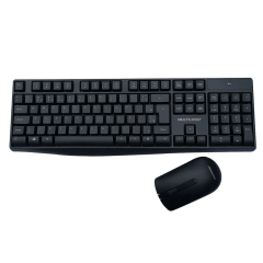 Kit Teclado e Mouse Sem Fio Slim Multilaser TC270 com Pilhas Inclusas