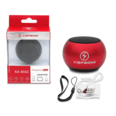 Mini Caixa de Som Bluetooth Colorida Fosca - KA-8502