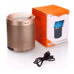 Mini Caixa de Som Bluetooth Usb Portátil Lehmox - LES-Q3