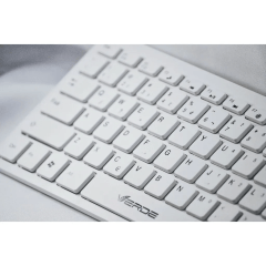 Mini Teclado com Fio USB Ultra Fino Verde JP-06