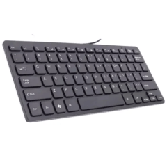 Mini Teclado USB com Fio JP-06 Ultra Fino Verde – Compacto, Leve e Eficiente para o Dia a Dia