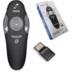 Apresentador Ponteiro Sem Fio Usb Rf Controle Remoto Exbom - LPT-8