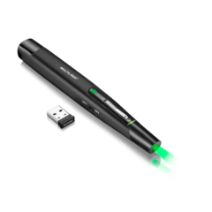 Apresentador Sem Fio Multilaser Laser Point Verde 2.4Ghz - AC278