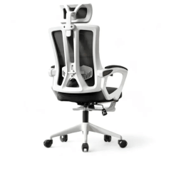 Cadeira Escritorio Ergonomica Giratória e com Altura Ajustavel MetalRed M858 - BRANCO