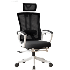 Cadeira Escritorio Ergonomica Giratória e com Altura Ajustavel MetalRed M858 - BRANCO