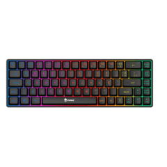 Mini Teclado Gamer FAY Semi Mecânico com Fio Usb e Iluminação Led RGB EVOLUT - EG211