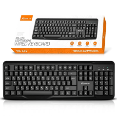 Teclado com Fio Office Escritório Xtrike-ME - KB-229 EN padrão ANSI