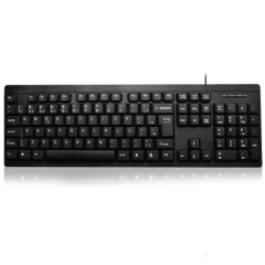 Teclado com Fio USB ABNT2 KNUP KP-TE148 para PC e Notebook