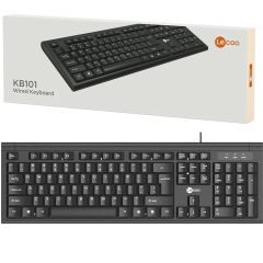 Teclado com Fio USB Membrana Padrão ABNT2 Lecoo KB101 – Conforto, Durabilidade e Desempenho