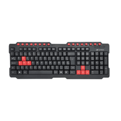 Teclado Gamer C3Tech ABNT2 USB 200mA KG-10BK