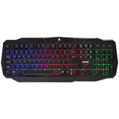 Teclado Gamer EVOLUT EG207 USB com LED RGB Rainbow – Modelo Ranger
