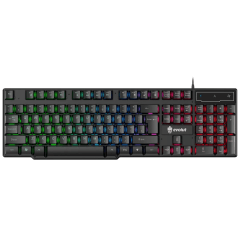 Teclado Gamer HAWKE EVOLUT EG206 com Fio USB e Iluminação LED RGB