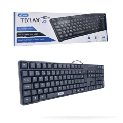 Teclado Gamer Knup KP-2044 com Fio USB e Teclas Silenciosas