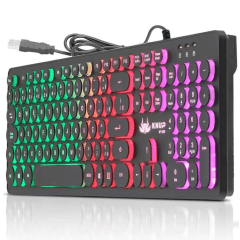 Teclado Gamer Knup KP?2059 RGB com Teclas Redondas – USB