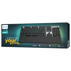Teclado Gamer Mecânico Philips G614 RGB