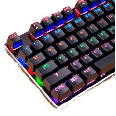 Teclado Gamer Mecânico USB Philips SPK8401 com LED Luminoso