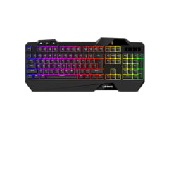 Teclado Gamer Membrana LEHMOX GT-T3 ABNT2 Anti-Ghosting com LED RGB Retroiluminado