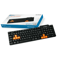 Teclado Gamer Mymax KEY-3104 ABNT2 USB com Design Standard | Queima de Estoque Exclusiva na Distribuidora